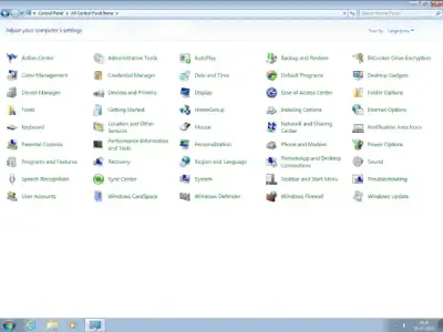 Windows 7 Professional Screenshot 4