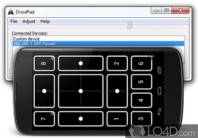 Как настроить droidpad через usb