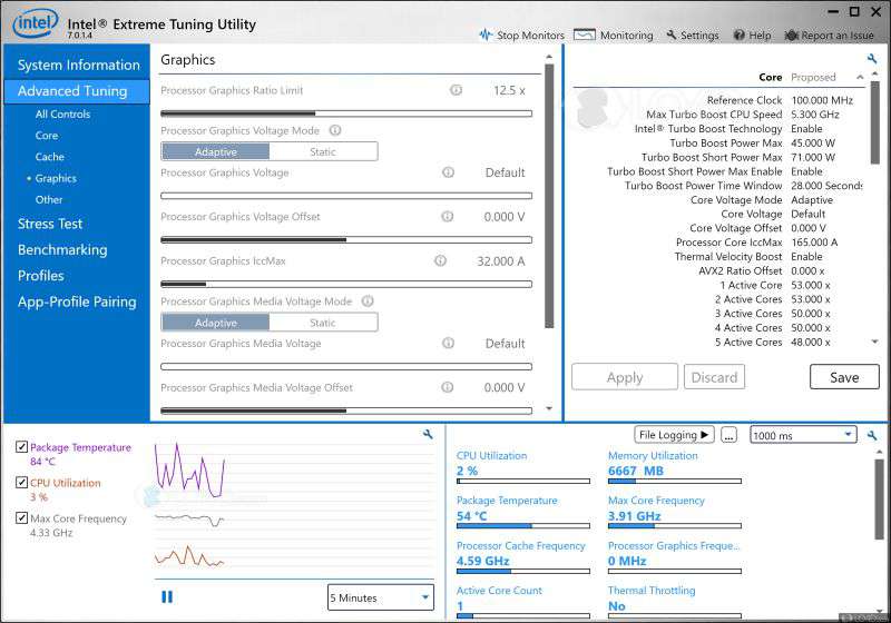 Intel Extreme Tuning Utility 7.12.0.29 instal the new version for mac