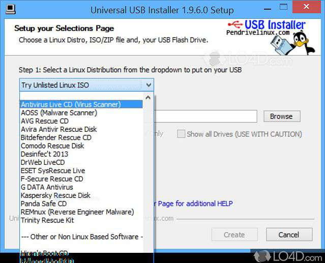 Universal USB Installer 2.0.2.0 free downloads