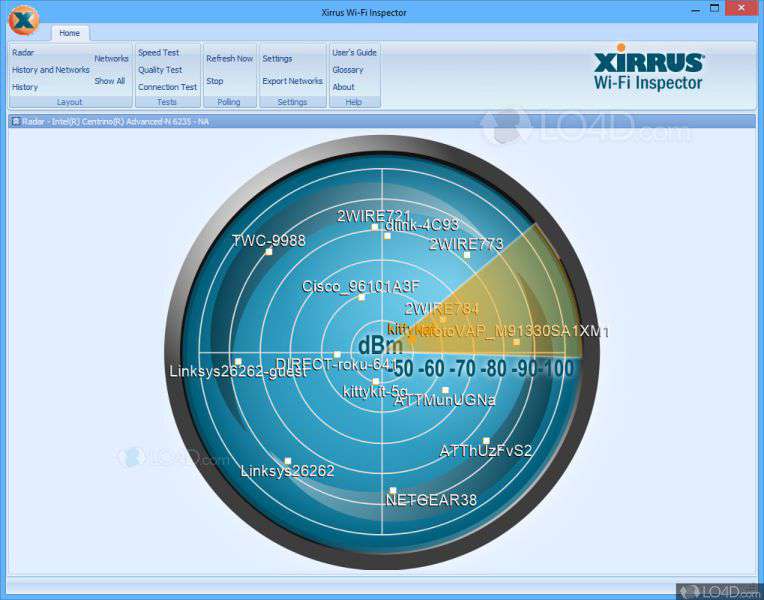 Xirrus wi fi inspector как пользоваться